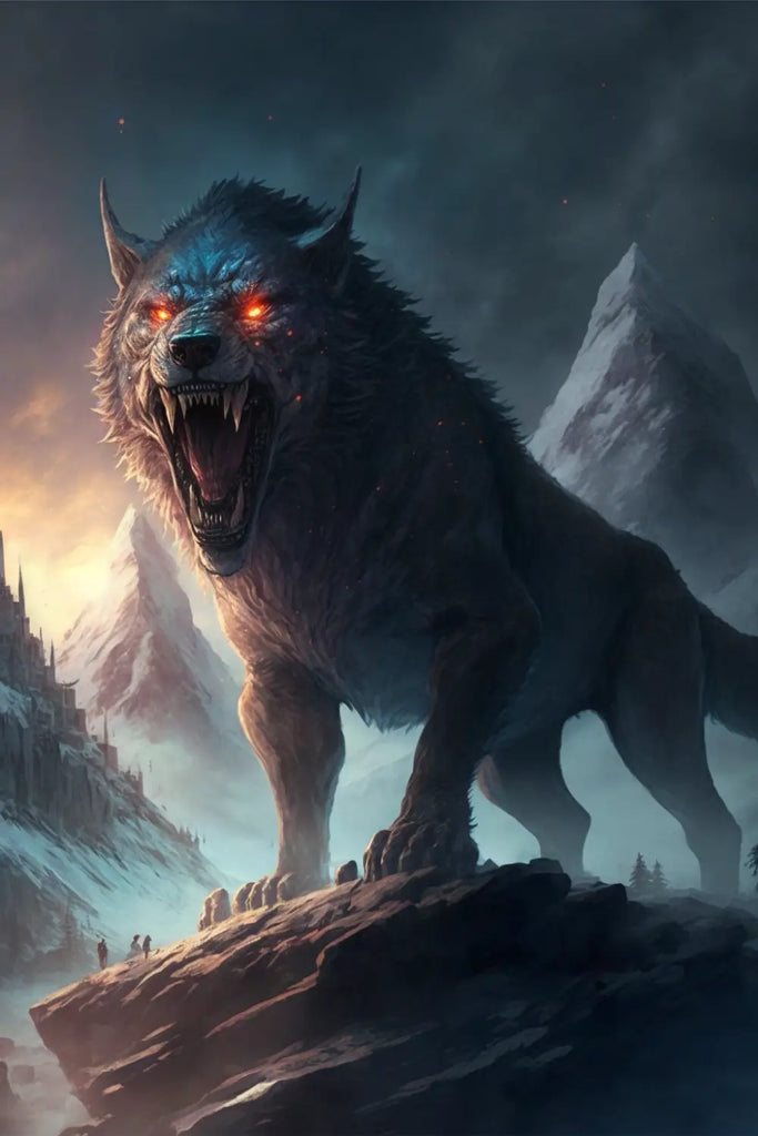 The Joyous Birth of Fenrir: Loki’s Luminous Legacy