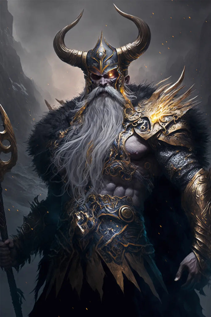 “The Great Exile: The Epic Battle Between Odin and Loki”