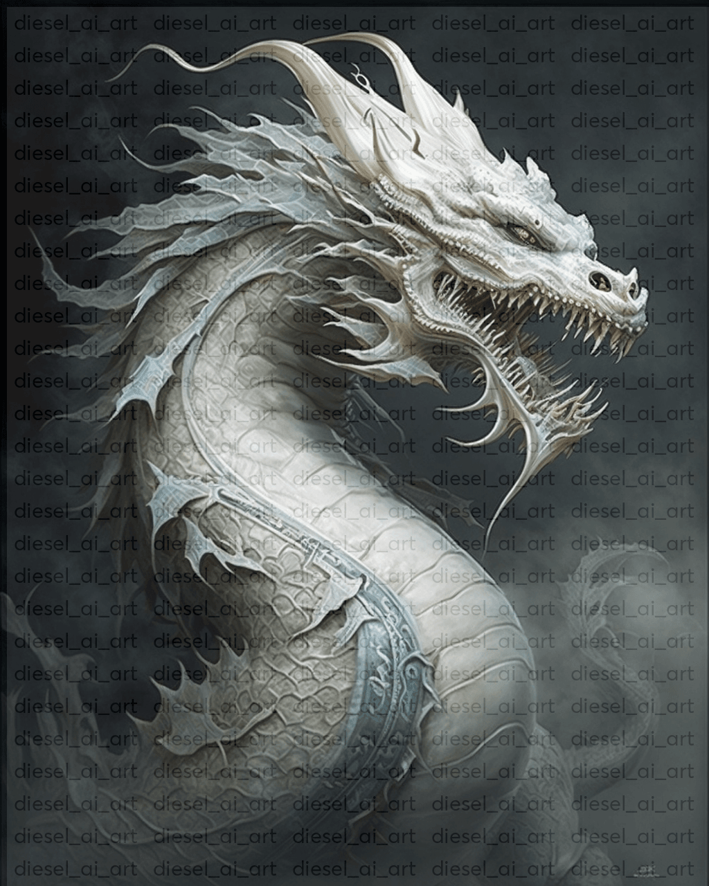 Buy Chinese Dragon HD Download | Mythical Creature Art | Diesel AI Art ...