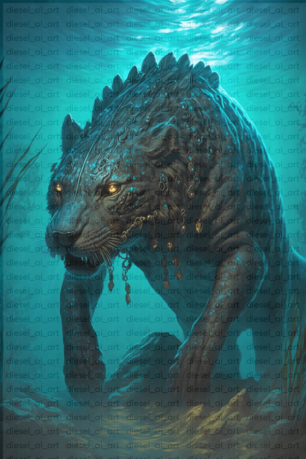 Underwater Panther HD Download - digital